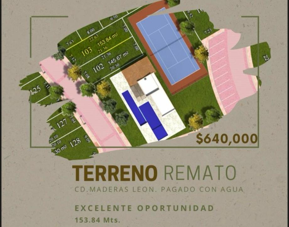 TERRENO RESIDENCIAL CIUDAD MADERAS LEÓN