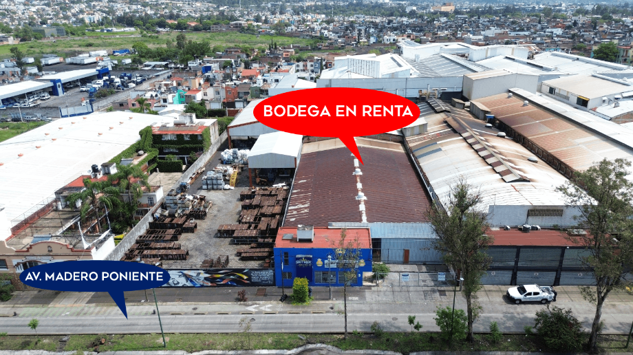 BODEGA EN RENTA EN AV. MADERO PONIENTE
